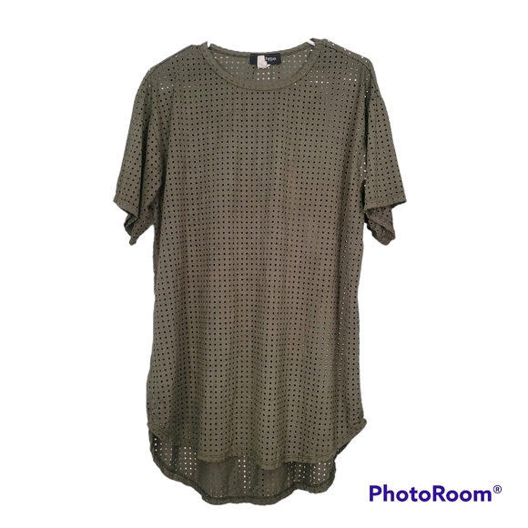 Hype Tops - Hype Shirt Large Vintage Green